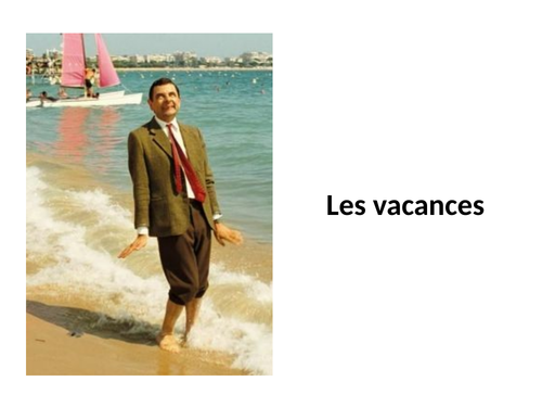 Les vacances - Introduction