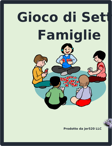 Condizionale regolare (Italian Verbs) Conditional Gioco di Sette Famiglie