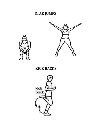 Aerobics - lesson plan and resources