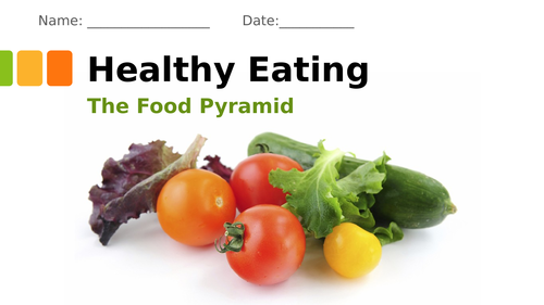 The Food Pyramid- Healthy Eating