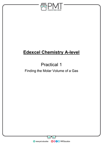 Edexcel A-Level Chemistry Core Practicals