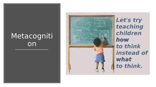 Metacognition CPD