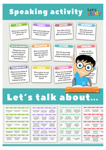 Let´s talk about ....(speaking activity)