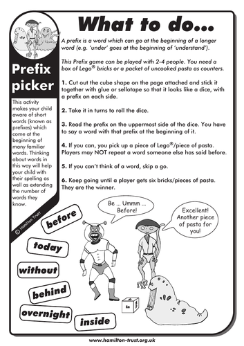 Prefix worksheets pdf picture