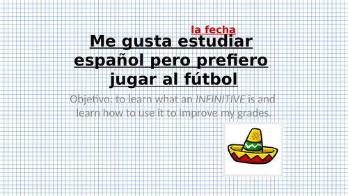 Using infinitives to add complexity and tenses
