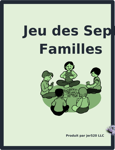 Futur (Future in French) Spelling Change Verbs Jeu des Sept Familles