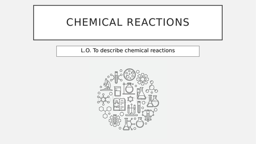 Chemical reactions starter pack