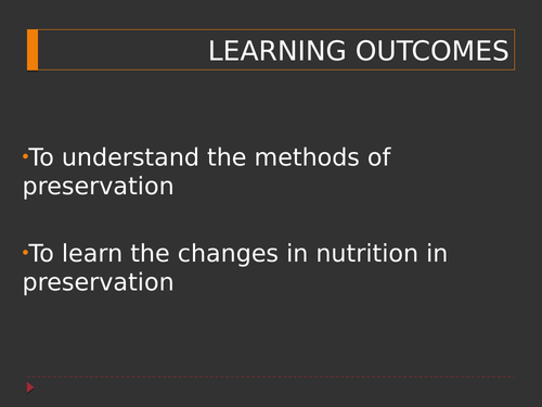 Unit 1 AC 2.3 Food production methods Level 3 Food