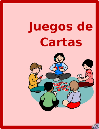 Lugares (Places in Spanish) Card Games