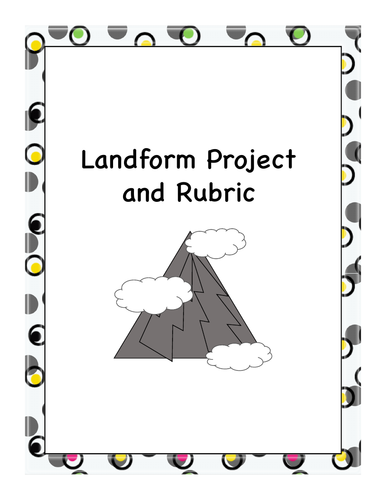 Map Skills - Landform Project