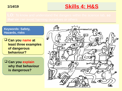 KS3 Skills - Health & safety