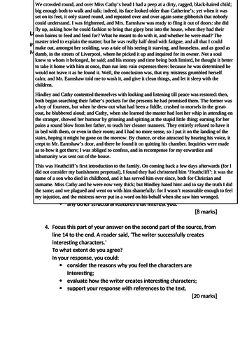 thesis on wuthering heights