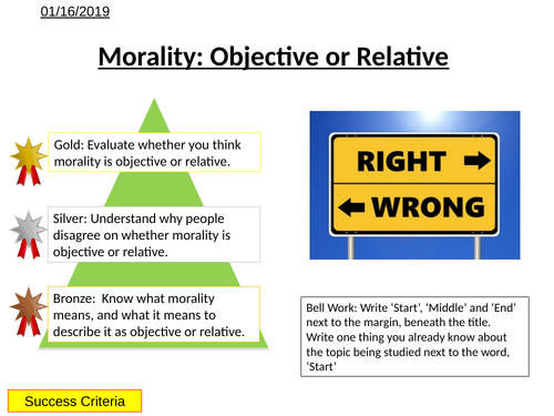 Morality - Relative or Objective
