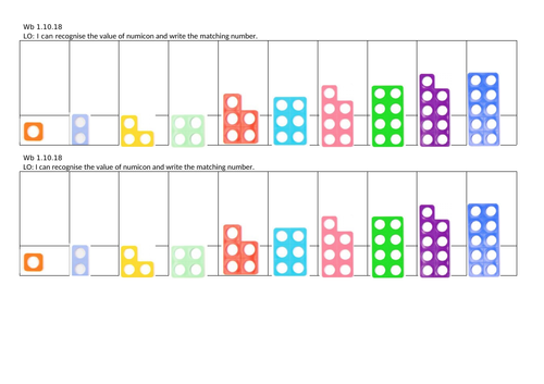 Numicon recognition