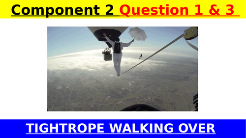 EDUQAS GCSE English Language 2018 Paper 2 Q1 & Q3 - Tightrope over Niagra Falls (+examiner podcast)