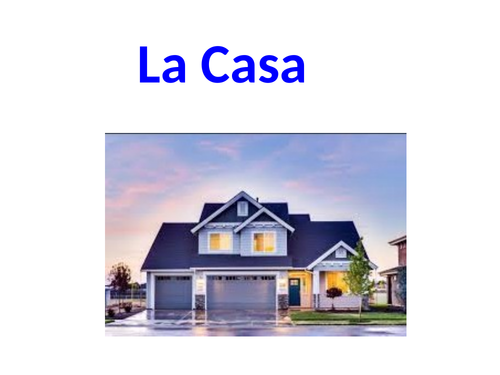 spanish-la-casa-teaching-resources