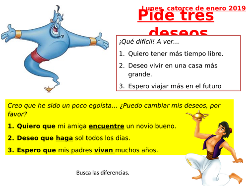 Present Subjunctive - Presente Subjuntivo