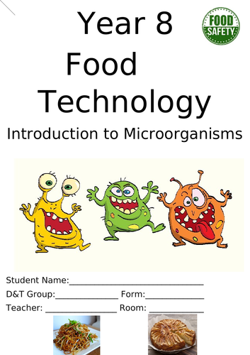 Food Technology Bacteria/microorganisms