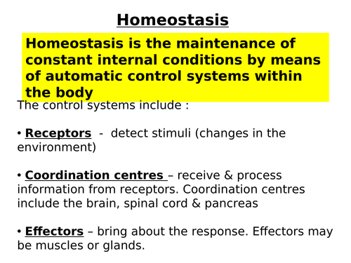 GCSE Biology - Kidneys and Homeostasis