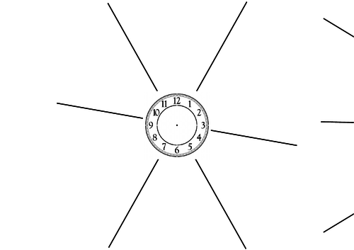 Revision clock and topic lists for eduqas geography spec A