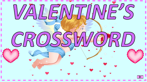 VALENTINE'S CROSSWORD.