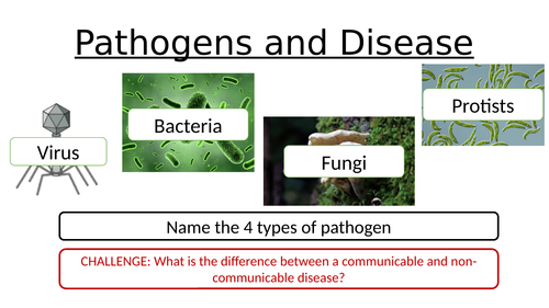 B5.2 Pathogens and Disease