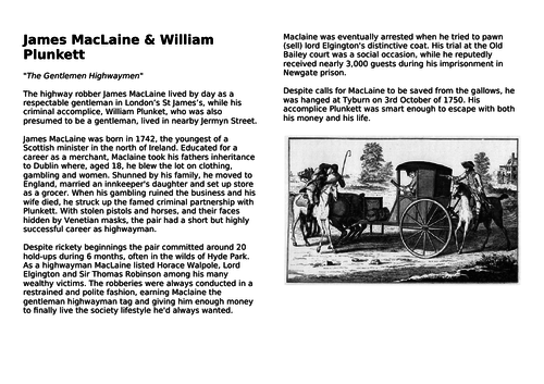 Why did highway robbery grow and then decline?