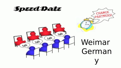 Weimar Germany revision