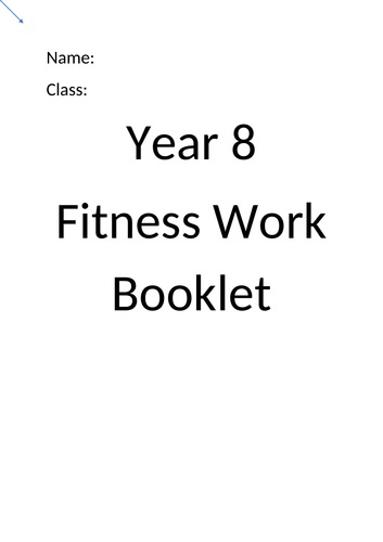 KS3 Fitness Workbook- Year 8