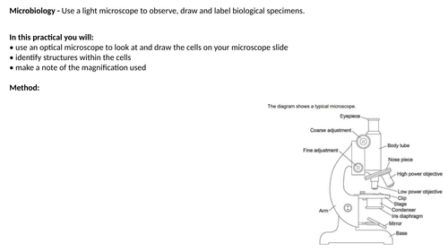 AQA Biology Required Practical worksheets and Answers