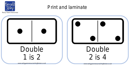 Dominoes Doubling Cards