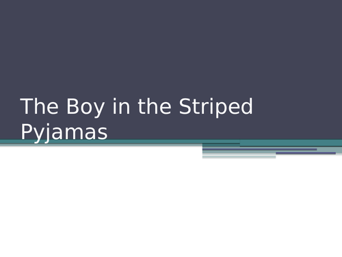 Boy in the Striped Pyjamas Reading Tasks - 101 slides guiding you through the novel