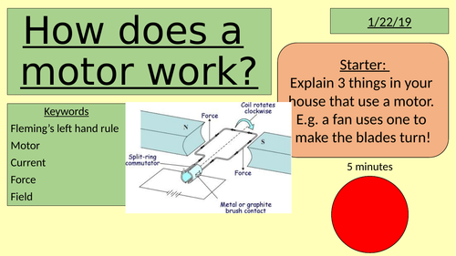 How does a motor work?