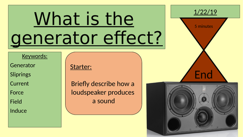 What is the generator effect?