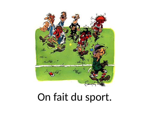 On fait du sport - talking about sport in French