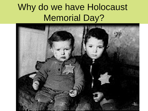 Holocaust Memorial Day