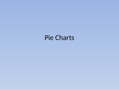 Pie Charts made simple