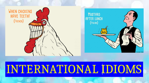 Guess the International Idiom Game