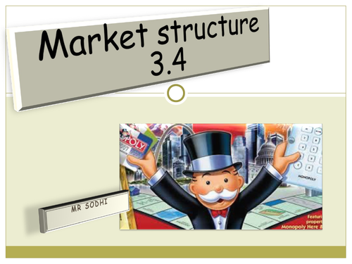 Market structures and competition