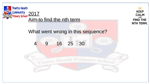 LINEAR SEQUENCES PPT