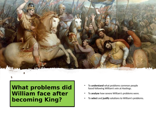 How did William of Normandy solve the problems of rebellion? Feudal System, Doomsday and Rebellion