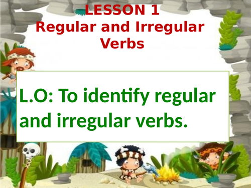 Regular and Irregular Verbs- Grade Three Cambridge Primary