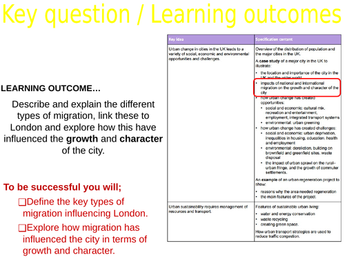 10.URBAN ISSUES + CHALLENGES:LONDON-Impacts of migration