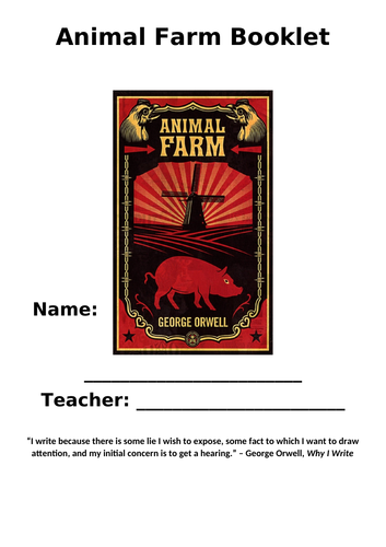Animal Farm: Full Scheme & Resources (KS3) | Teaching Resources