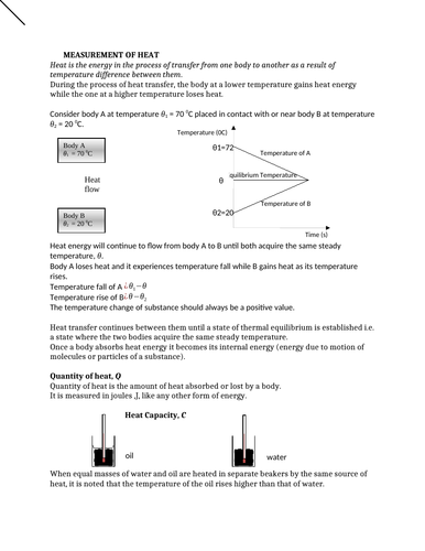 Quantity of Heat