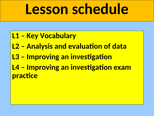 BTEC unit 3 revision exam skills skills