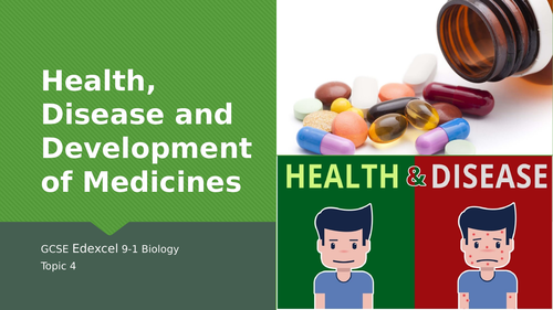 Edexcel GCSE 9-1 Biology Topic 5 – Heart, Disease and Development of Medicines