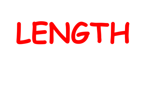 Measures carousel lesson for KS2 or low ability KS3