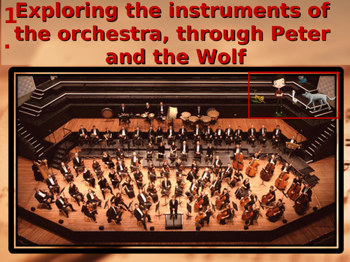 Peter And The Wolf Instruments From The Orchestra Teaching Resources