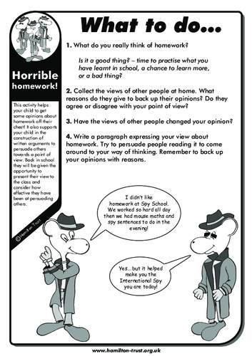 Why homework is bad picture